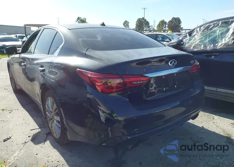 2018 Infiniti Q50 3.0T Luxe z USA, uszkodzony, nr VIN JN1EV7AP9JM350848